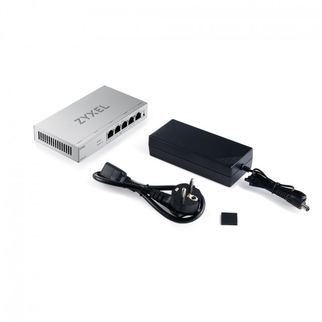 Коммутатор ZYXEL GS1200-5HPV3-EU0101F — для бизнеса и офиса Коммутатор ZYXEL GS1200-5HPV3-EU0101F — для бизнеса и офиса