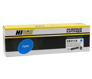Тонер-картридж Hi-Black (HB-CE311A) для HP CLJ CP1025/1025nw/Pro M175, № 126A, C, 1K