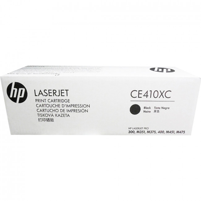 Тонер-картридж HP 305X Black LaserJet Contract Toner Cartridge (CE410XC) — для бизнеса и офиса Тонер-картридж HP 305X Black LaserJet Contract Toner Cartridge (CE410XC) — для бизнеса и офиса