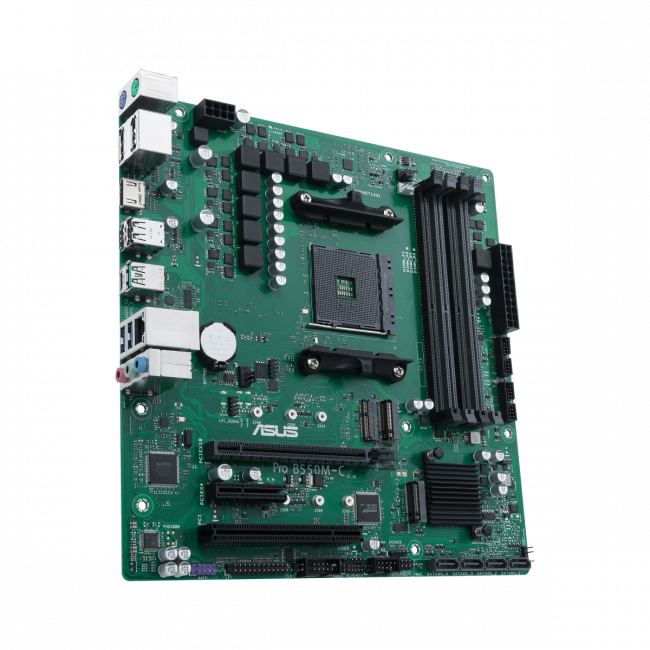 Материнская плата ASUS PRIME B550M-A / CSM — для бизнеса и офиса Материнская плата ASUS PRIME B550M-A / CSM — для бизнеса и офиса