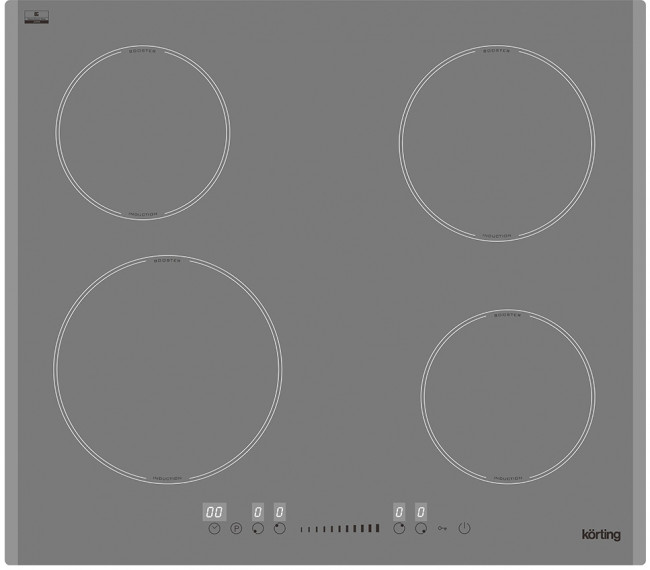 Встраиваемая варочная панель Korting HI 64560 BGR — для бизнеса и офиса Встраиваемая варочная панель Korting HI 64560 BGR — для бизнеса и офиса