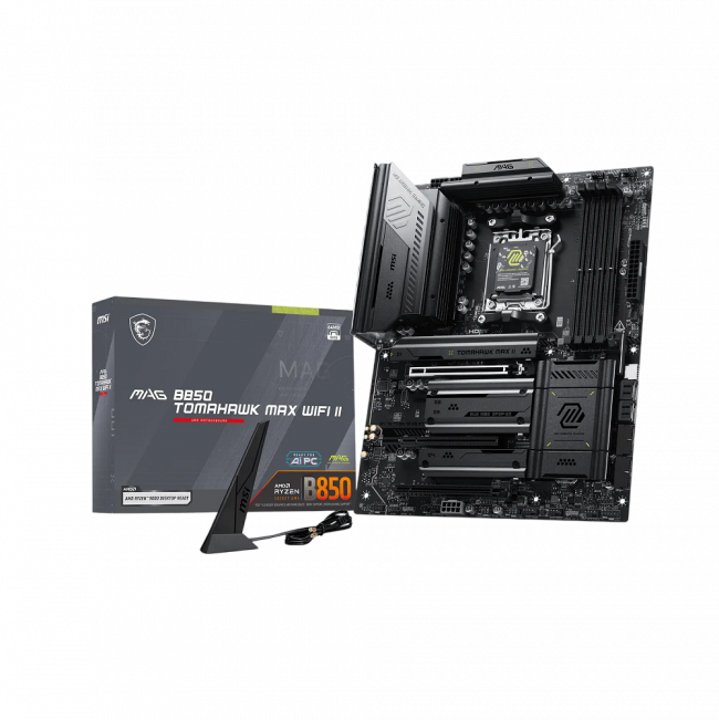 Материнская плата MSI MAG B850 TOMAHAWK MAX WIFI II — для бизнеса и офиса