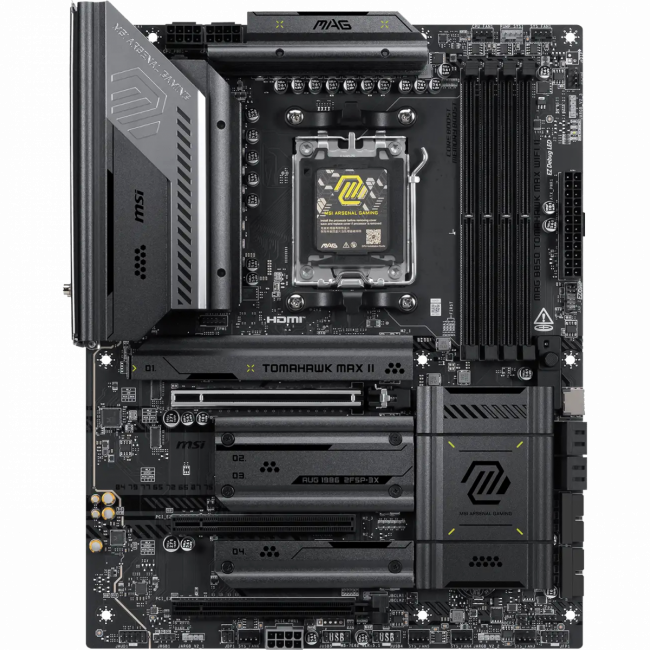 Материнская плата MSI MAG B850 TOMAHAWK MAX WIFI II — для бизнеса и офиса