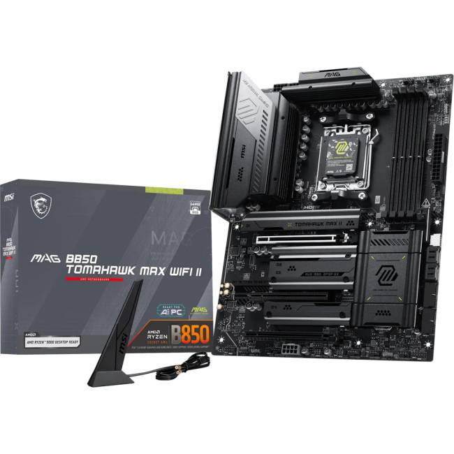 Материнская плата MSI MAG B850 TOMAHAWK MAX WIFI II — для бизнеса и офиса
