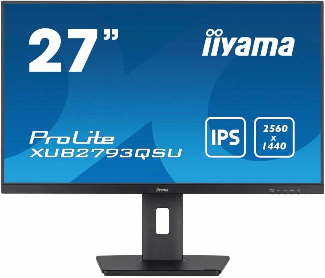 Монитор IIYAMA XUB2793QSU-B7 — для бизнеса и офиса