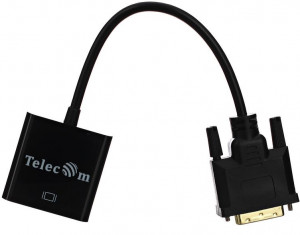 Кабель-переходник DVI-D 25M ---> VGA 15F  Telecom <TA491> Telecom DVI-D 25M ---> VGA 15F