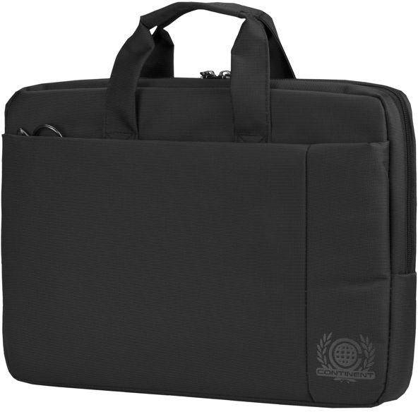 Сумка для ноутбука 15.6" Continent CC-215 BK — для бизнеса и офиса Сумка для ноутбука 15.6" Continent CC-215 BK — для бизнеса и офиса