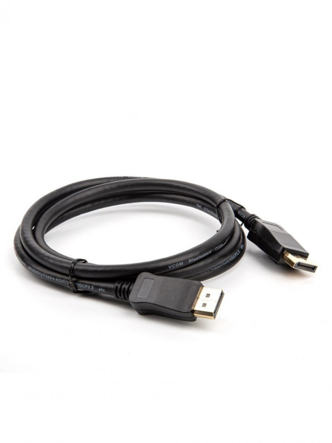 Кабель соединительный DISPLAY PORT v1.4, 8K@60Hz, 1.5m VCOM <CG632-1.5M> VCOM DisplayPort (m) - DisplayPort (m) 1.5м Кабель соединительный DISPLAY PORT v1.4, 8K@60Hz, 1.5m VCOM <CG632-1.5M> VCOM DisplayPort (m) - DisplayPort (m) 1.5м