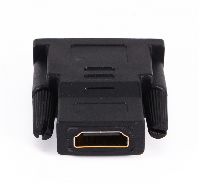 Greenconnect Адаптер-переходник DVI-D Dual-link 24+1M/HDMI 19F GCR-CV105 Greenconnect DVI 24+1M/HDMI 19F