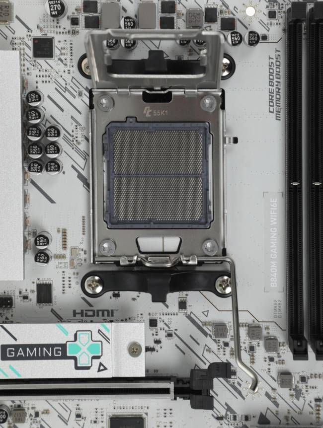 Материнская плата MSI B840M GAMING WIFI6E — для бизнеса и офиса