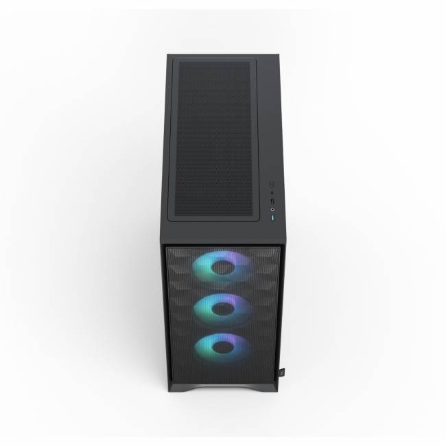 Корпус ПК без блока питания Fractal Design Pop 2 Air TG RGB Black — для бизнеса и офиса Корпус ПК без блока питания Fractal Design Pop 2 Air TG RGB Black — для бизнеса и офиса