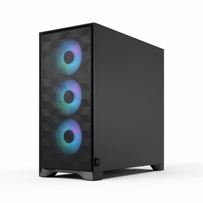 Корпус ПК без блока питания Fractal Design Pop 2 Air TG RGB Black — для бизнеса и офиса Корпус ПК без блока питания Fractal Design Pop 2 Air TG RGB Black — для бизнеса и офиса