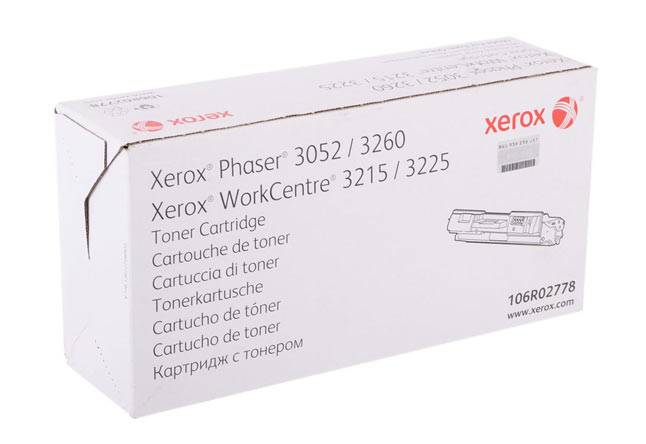 Тонер-картридж Phaser 3052/3260/WC3215/3225, 3К  (O) 106R02778 — для бизнеса и офиса