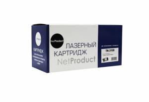 Тонер-картридж NetProduct (N-TK-3160) для Kyocera P3045dn/P3050dn/P3055dn, 12,5K, с/ч