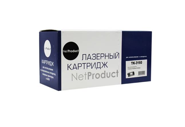 Тонер-картридж NetProduct (N-TK-3160) для Kyocera P3045dn/P3050dn/P3055dn, 12,5K, с/ч — для бизнеса и офиса