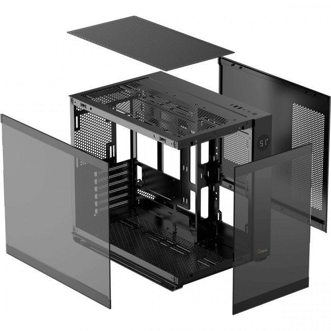 Корпус ПК без блока питания Ocypus Iota-C70-BKD600XX-GL — для бизнеса и офиса