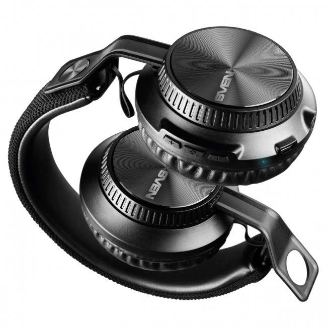 Беспроводные наушники с микрофоном SVEN AP-B630MV, черный (Bluetooth) Sven SV-019303 — для бизнеса и офиса