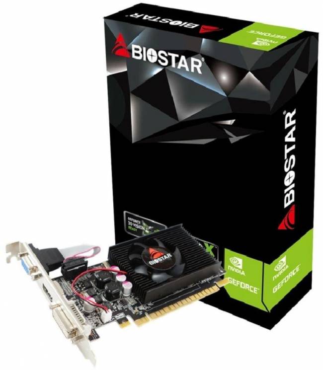 Видеокарта Biostar Microtech Netherlands B.V. VN6103THX6 — для бизнеса и офиса Видеокарта Biostar Microtech Netherlands B.V. VN6103THX6 — для бизнеса и офиса