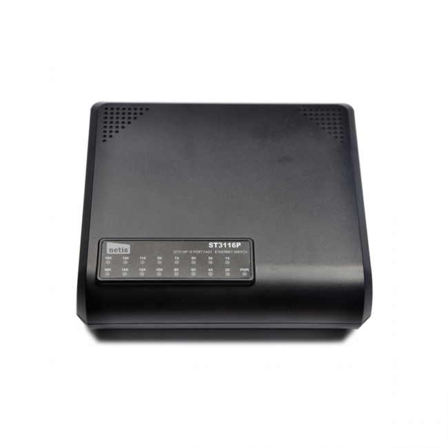 Коммутатор Netis ST3116P — для бизнеса и офиса Коммутатор Netis ST3116P — для бизнеса и офиса
