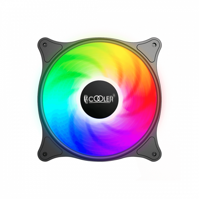 Кулер для корпуса PCCooler FX 120 ARGB BK — для бизнеса и офиса
