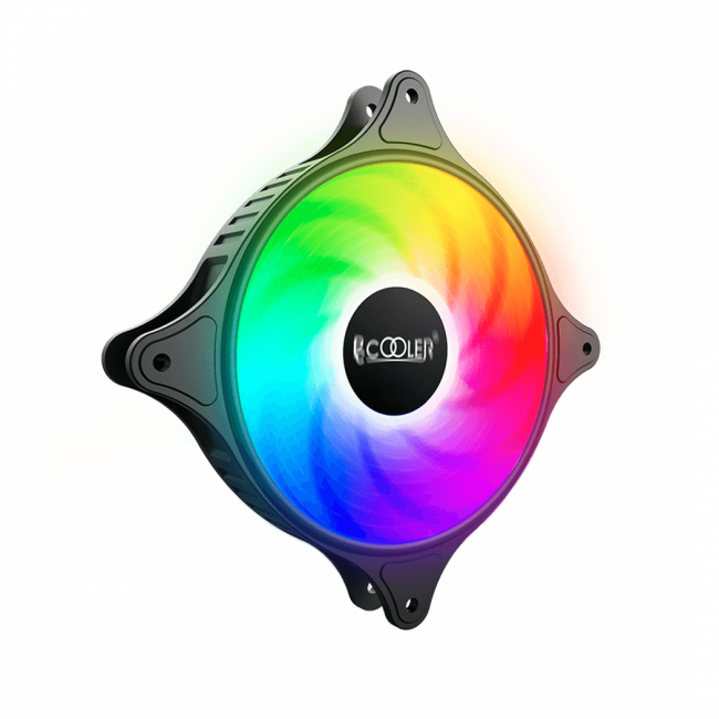 Кулер для корпуса PCCooler FX 120 ARGB BK — для бизнеса и офиса