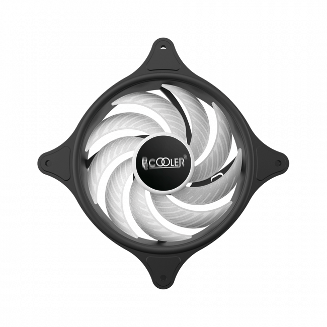 Кулер для корпуса PCCooler FX 120 ARGB BK — для бизнеса и офиса