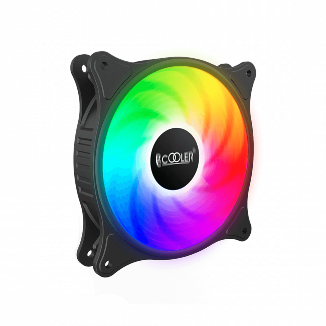 Кулер для корпуса PCCooler FX 120 ARGB BK — для бизнеса и офиса