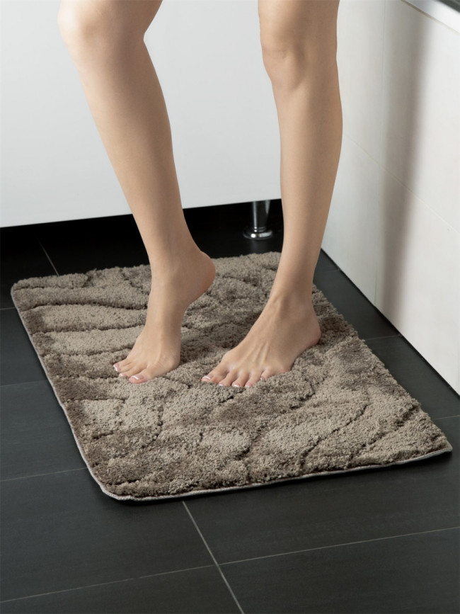 Коврик для ванной Коврик для ванной Albero 50х80 см, коричневый