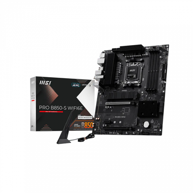 Материнская плата MSI PRO B850-S WIFI6E — для бизнеса и офиса
