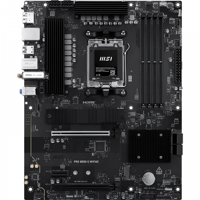 Материнская плата MSI PRO B850-S WIFI6E — для бизнеса и офиса