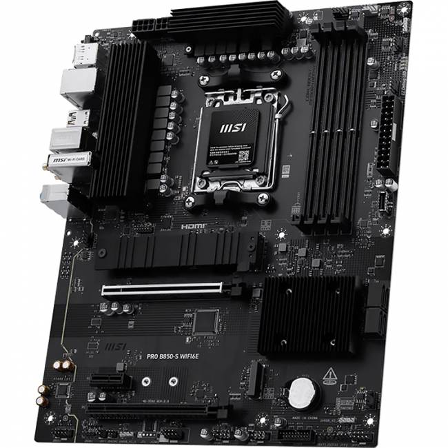 Материнская плата MSI PRO B850-S WIFI6E — для бизнеса и офиса