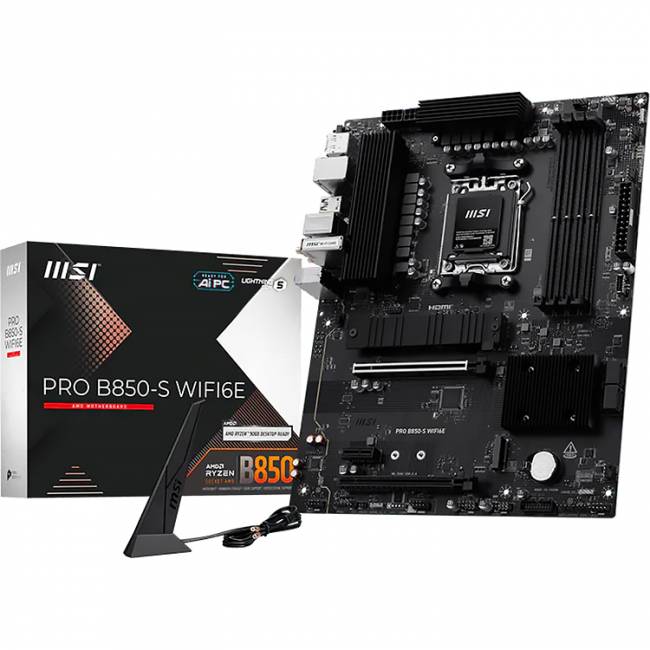 Материнская плата MSI PRO B850-S WIFI6E — для бизнеса и офиса