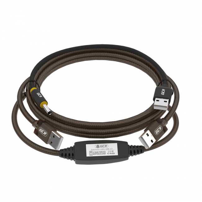 GCR Кабель активный 5.0m USB 2.0, AM/AM, черно-прозрачный, с усилителем сигнала, разъём для доп.питания, 28/24 AWG, GCR-53787 Greenconnect GCR-53787 — для бизнеса и офиса GCR Кабель активный 5.0m USB 2.0, AM/AM, черно-прозрачный, с усилителем сигнала, разъём для доп.питания, 28/24 AWG, GCR-53787 Greenconnect GCR-53787 — для бизнеса и офиса