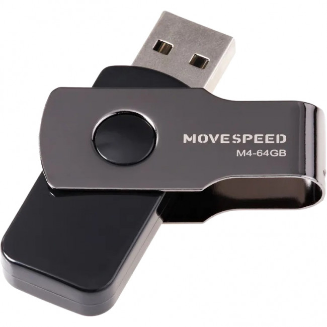 USB2.0 64GB Move Speed М4 черный Move Speed 64GB М4 (M4-64G)