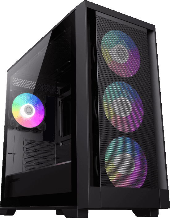 Компьютерный корпус mATX, без блока питания GameMax DEFENDER MB — для бизнеса и офиса