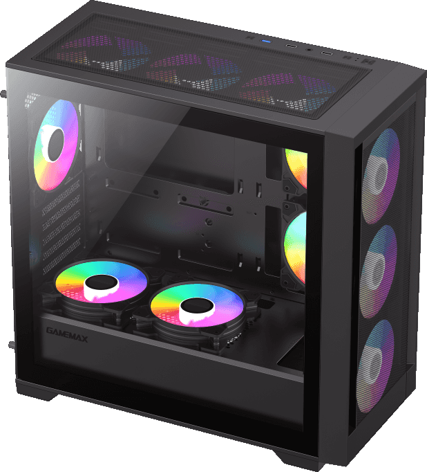 Компьютерный корпус mATX, без блока питания GameMax DEFENDER MB — для бизнеса и офиса