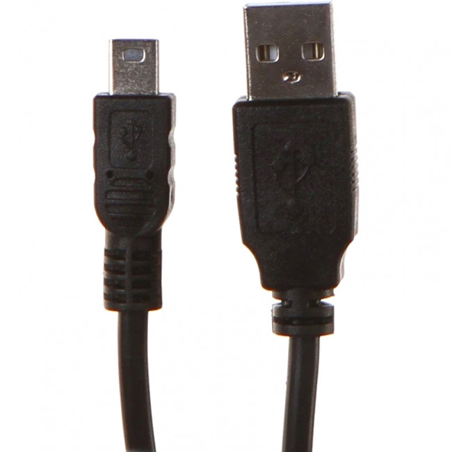 Кабель 1.0m USB AM/mini, черный, 4PH-R90117 Кабель 4PH 1.0 м (4PH-R90117) — для бизнеса и офиса