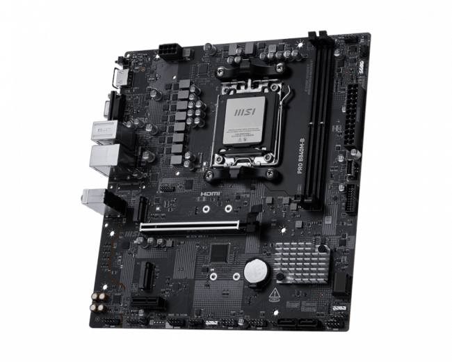 Материнская плата MSI PRO B840M-B — для бизнеса и офиса Материнская плата MSI PRO B840M-B — для бизнеса и офиса