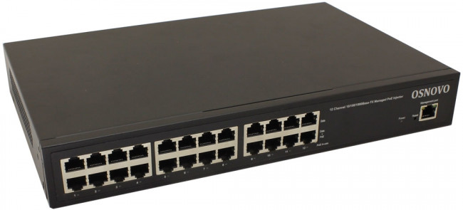 Инжектор OSNOVO Midspan-12/180RGM — для бизнеса и офиса