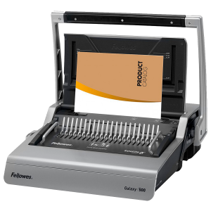 Переплетчик Fellowes GALAXY на пластиковую пружину, сшивает до 500 лст., перфорирует 28 лст. Fellowes FS-56220
