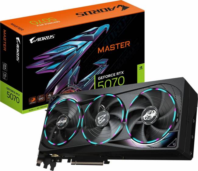 Видеокарта Gigabyte GV-N5070AORUS M-12GD 1.0 — для бизнеса и офиса Видеокарта Gigabyte GV-N5070AORUS M-12GD 1.0 — для бизнеса и офиса