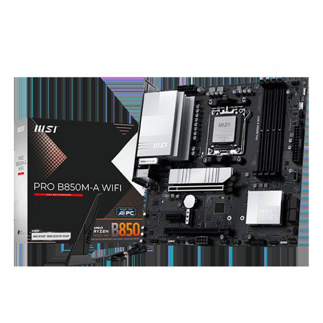 Материнская плата MSI PRO B850M-A WIFI — для бизнеса и офиса