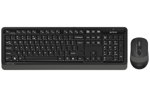 Клавиатура + мышь A4Tech Fstyler FG1010 клав:черный/серый мышь:черный/серый USB беспроводная Multime FG1010 GREY A4Tech FG1010 GREY