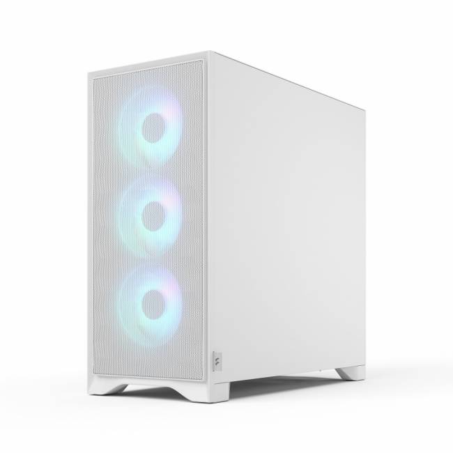Корпус ПК без блока питания Fractal Design Pop 2 Air TG RGB White — для бизнеса и офиса Корпус ПК без блока питания Fractal Design Pop 2 Air TG RGB White — для бизнеса и офиса