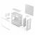 Корпус ПК без блока питания Fractal Design Pop 2 Air TG RGB White — для бизнеса и офиса Корпус ПК без блока питания Fractal Design Pop 2 Air TG RGB White — для бизнеса и офиса