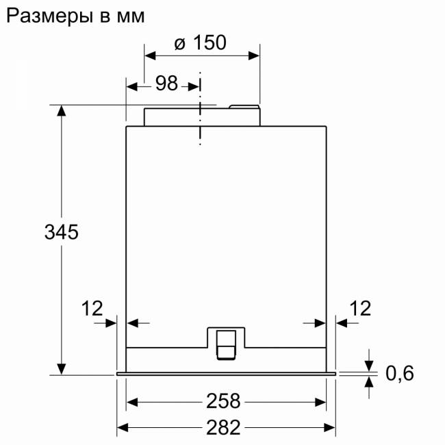 Вытяжка BOSCH BOSCH DLN77AC50 — для бизнеса и офиса Вытяжка BOSCH BOSCH DLN77AC50 — для бизнеса и офиса