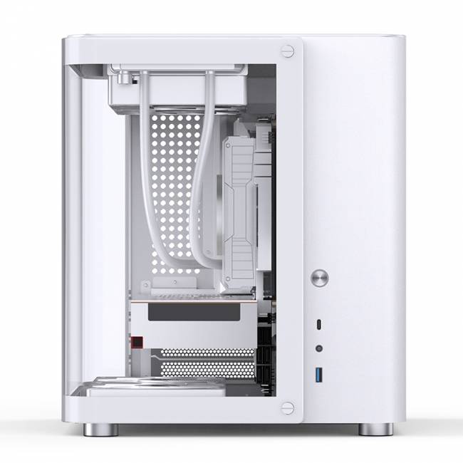 Корпус без блока питания JONSBO TK-1 White — для бизнеса и офиса