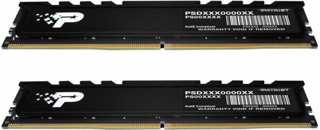 Память DDR5 2x8GB 4800MHz Patriot PSP516G4800KH1 — для бизнеса и офиса Память DDR5 2x8GB 4800MHz Patriot PSP516G4800KH1 — для бизнеса и офиса
