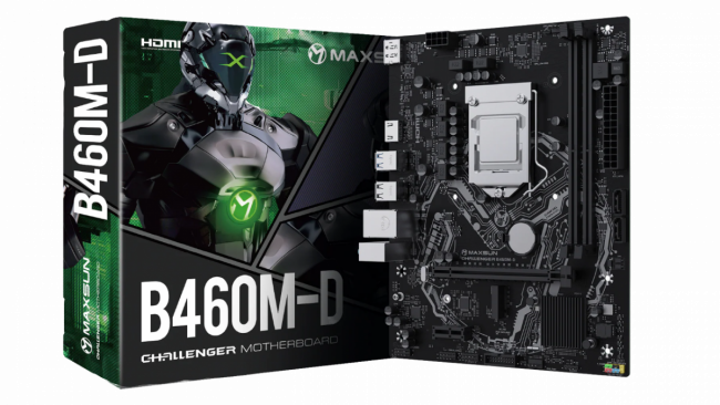 Материнская плата MAXSUN MS-Challenger B460M-D — для бизнеса и офиса