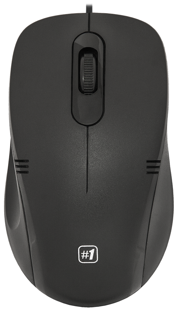 Defender #1 Проводная оптическая мышь MM-930 черный,3 кнопки,1200dpi Defender MM-930 черный